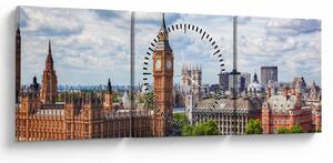 Obraz - Big Ben (s hodinami) (90x30 cm)