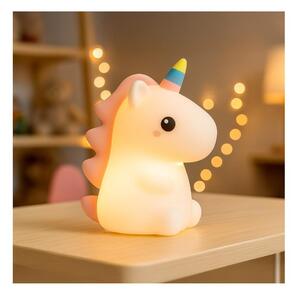 LED RGBW Stmievateľné nabíjateľné detské nočné svetlo UNICORN LED/1W/5V 1200 mAh