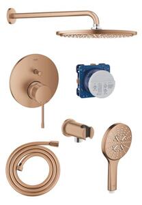 Sprchový systém Grohe s pákovou batériou brúsený warm sunset GBAL10