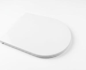 WC doska softclose SAT Ergo Duroplast biela SATPSWCP