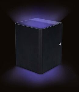 Nedis ZBLOW10RGBW - LED RGBW stmievateľné vonkajšie svietidlo LED/12W/230V IP65 Wi-Fi Tuya čierne