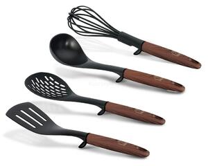 Ebony Rosewood sada kuchynských pomocníkov, 4 ks