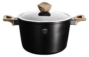 BERLINGERHAUS Hrniec s pokrievkou na cedenie BH-1709 Ebony 24 cm