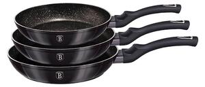 Nepriľnavá sada panvíc 3 ks, Carbon Pro BerlingerHaus