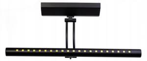 BERGE Nástenné svietidlo LED do kúpeľne - 40 cm - 5W čierne