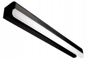 BERGE Nástenné svietidlo LED do kúpeľne - 50 cm - 12 W čierne