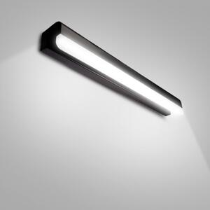 BERGE Nástenné svietidlo LED do kúpeľne - 50 cm - 12 W čierne