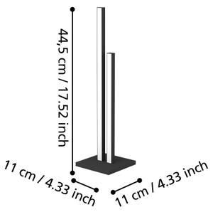 Eglo 31233 - LED Stojacia lampa CANNIGIONA LED/5,5W/230V