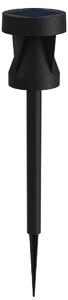 Philips Avery Vonkajšie solárne závesné svietidloLED čierne, 1,8 W, 200 lm, 2700 K