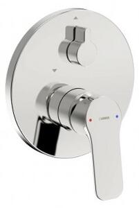 HANSA Basic vaňová batéria podomietková chróm 80559003