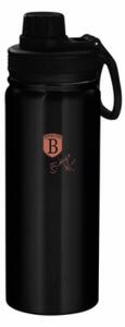 BERLINGERHAUS športová nerezová 18/10 fľaša, 540 ml Black Rose Collection