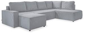 SEDACIA SÚPRAVA, textil, svetlosivá MID.YOU - Sedačky, Online Only