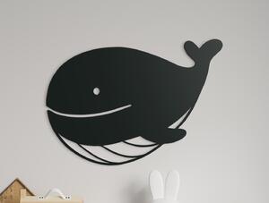 Drevko Detská nálepka Veľryba