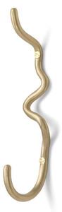 Ferm Living Háčik Curvature Hook, Brass