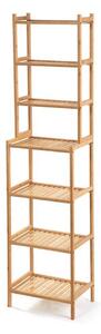 Bambusový kúpeľňový regál v prírodnej farbe 40x154 cm Skaren – Essentials