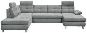 SEDACIA SÚPRAVA, textil, svetlosivá MID.YOU - Sedačky, Online Only