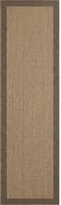 Hnedý vnútorný a vonkajší behúň 80x250 cm Timber 1402 – Ayyildiz Carpets