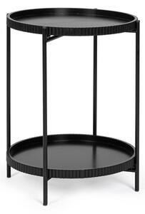Kovový okrúhly odkladací stolík ø 42 cm Herdys – Yes Everyday