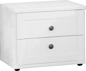 NOČNÝ STOLÍK, biela, 46/38/40 cm Livetastic - Online Only detský nábytok, Online Only