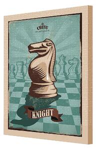 Plátno maľba Vintage Chess I