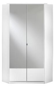 ROHOVÁ SKRIŇA, biela, 95/199/95 cm MID.YOU - Skrine, Online Only
