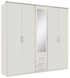 ŠATNÍKOVÁ SKRIŇA, biela, 225/210/58 cm MID.YOU - Skrine, Online Only