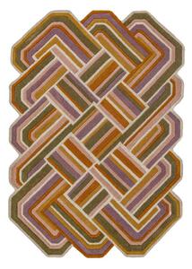 Ručne tkaný vlnený koberec 140x200 cm Lattice Shaped – Flair Rugs