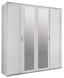 SKRIŇA S OTOČNÝMI DVERAMI, biela, 180/210/58 cm MID.YOU - Skrine, Online Only
