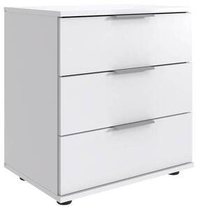 NOČNÝ STOLÍK, biela, 52/58/38 cm MID.YOU - Nočné stolíky, Online Only
