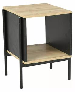 Konferenčný stolík s doskou v dekore dub KARINA B 40x40