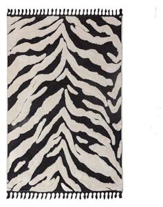 Čierno-biely koberec 133x190 cm Esra Zebra – Flair Rugs