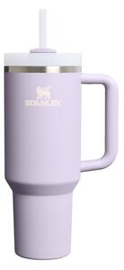 Termoska so slamkou z nehrdzavejúcej ocele v levanduľovej farbe 1,18 l Quencher H2.O FlowState™ Tumbler Purple Dust – Stanley
