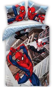 Súprava posteľnej bielizne Spider-man: Cez paralelné svety - 100% bavlna - 70 x 90 cm + 140 x 200 cm