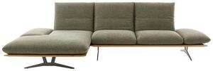 ROHOVÁ SEDAČKA, drevo, textil, zelená Dieter Knoll - Sedačky