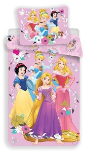 Detské obliečky Princezné Disney 140x200 70x90 cm 100% Bavlna