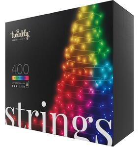 Inteligentná LED svetelná reťaz Twinkly Strings Multicolor - 400 žiaroviek