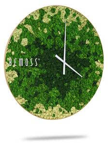 Machové hodiny BEMOSS® SPLASH Green