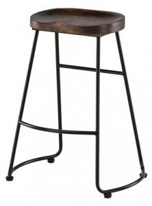 OZARK barová stolička Hnedá - tmavá