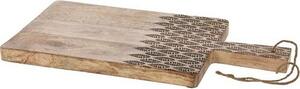 Krájacia doštička z mangového dreva Kalei, 23 x 2,5 x 43 cm