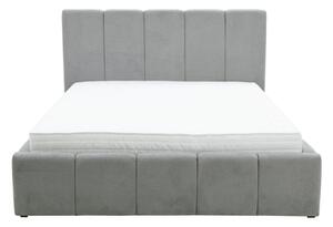 Čalúnená posteľ ASTORIA sivá 160x200 cm
