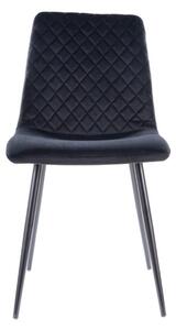 Jedálenská stolička ARYS čierna