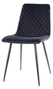 Jedálenská stolička ARYS čierna