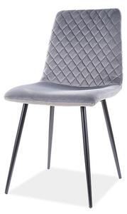 Jedálenská stolička ARYS sivá