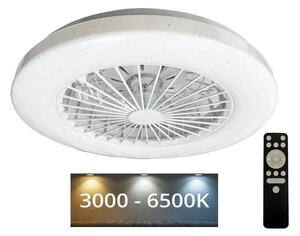 NEDES LED Stropné svietidlo s ventilátorom STAR LED/48W/230V + diaľkové ovládanie ND3665 + záruka 3 roky zadarmo