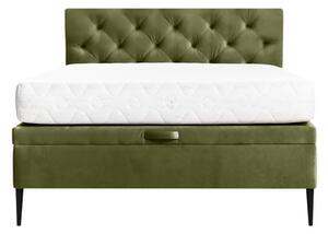 Rám postele DONNA KP zelený 90x200 cm