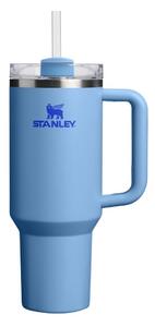 Modrá termoska so slamkou z nehrdzavejúcej ocele 1,18 l Quencher H2.O FlowState™ Tumbler Blue Sky – Stanley