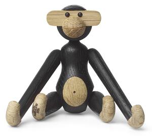 Drevená opička Monkey Mini Dark Oak 9,5 cm