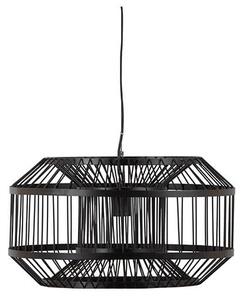 MUZZA Stropná lampa alise ø 50 cm čierna