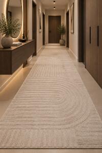 Koberec Boston 8025 BEIGE rozmery koberec: 60x100 cm
