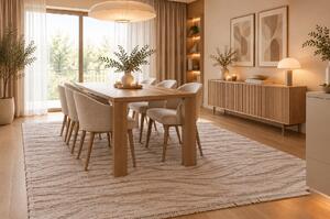 Koberec Benita 099A D.BEIGE/CREAM (Bebeda) rozmery koberec: 80x150 cm